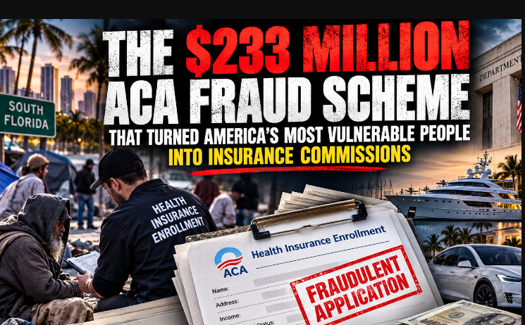 The $233 Million ACA Fraud Scheme That Turned America's Most Vulnerable People Into Insurance Commissions