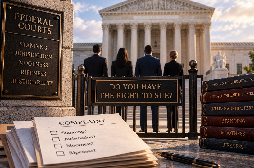 The Court Cases That Were Really About Who Had the Right to Sue