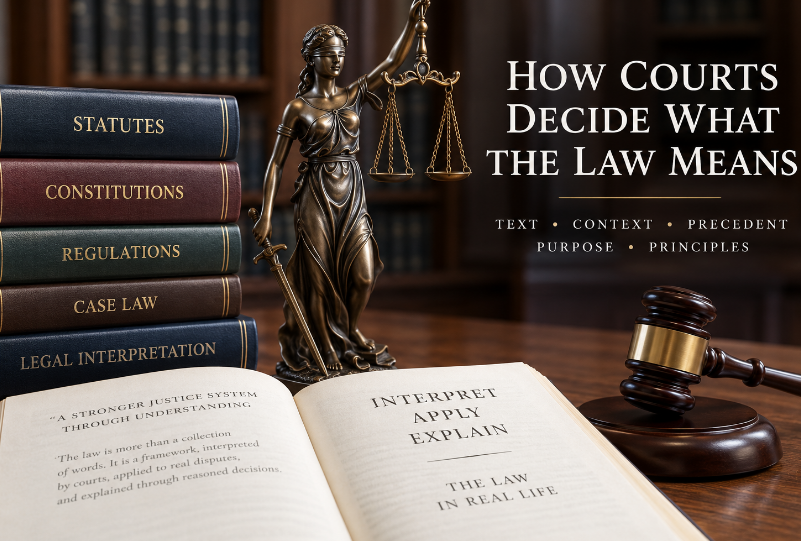 How Courts Decide What the Law Means